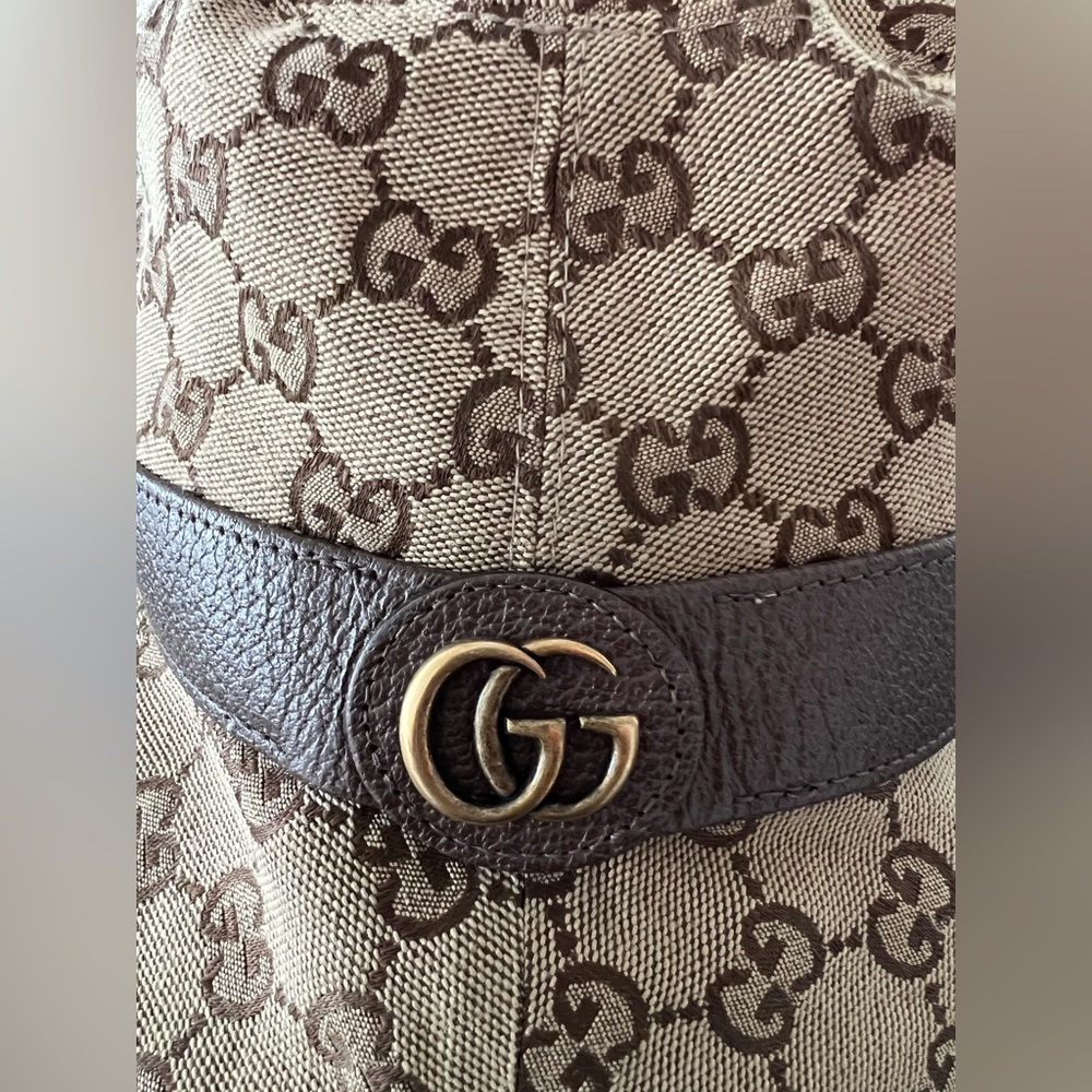 Gucci canvas fedora (GG) Bucket hat